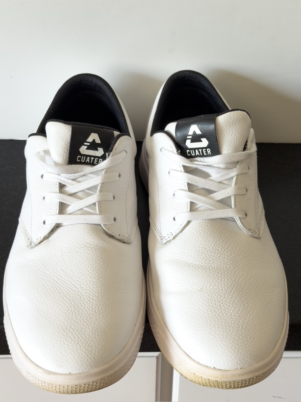CUATER The Wildcard Leather 4MU189 Spikeless Golf Shoes Size 11 White Sneakers - Picture 3 of 11